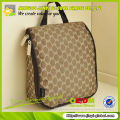 high capacity acrylic fibers cosmetic bag geometry portable cosmetic bag/hanging travel cosmetic bags